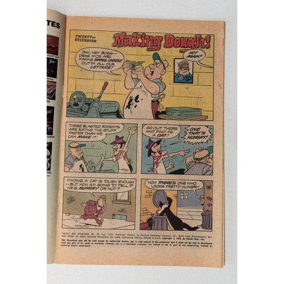 Vintage Tweety & Sylvester Comic Book 1978 Whitman Warner Bros 40¢ Issue - Picture 6 of 13